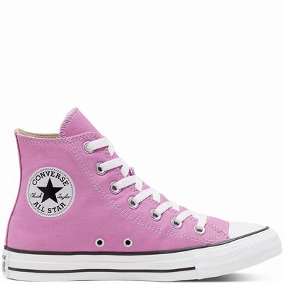 Férfi Converse Seasonal Colour Chuck Taylor All Star Magasszárú Cipő CO0951348 Rózsaszín